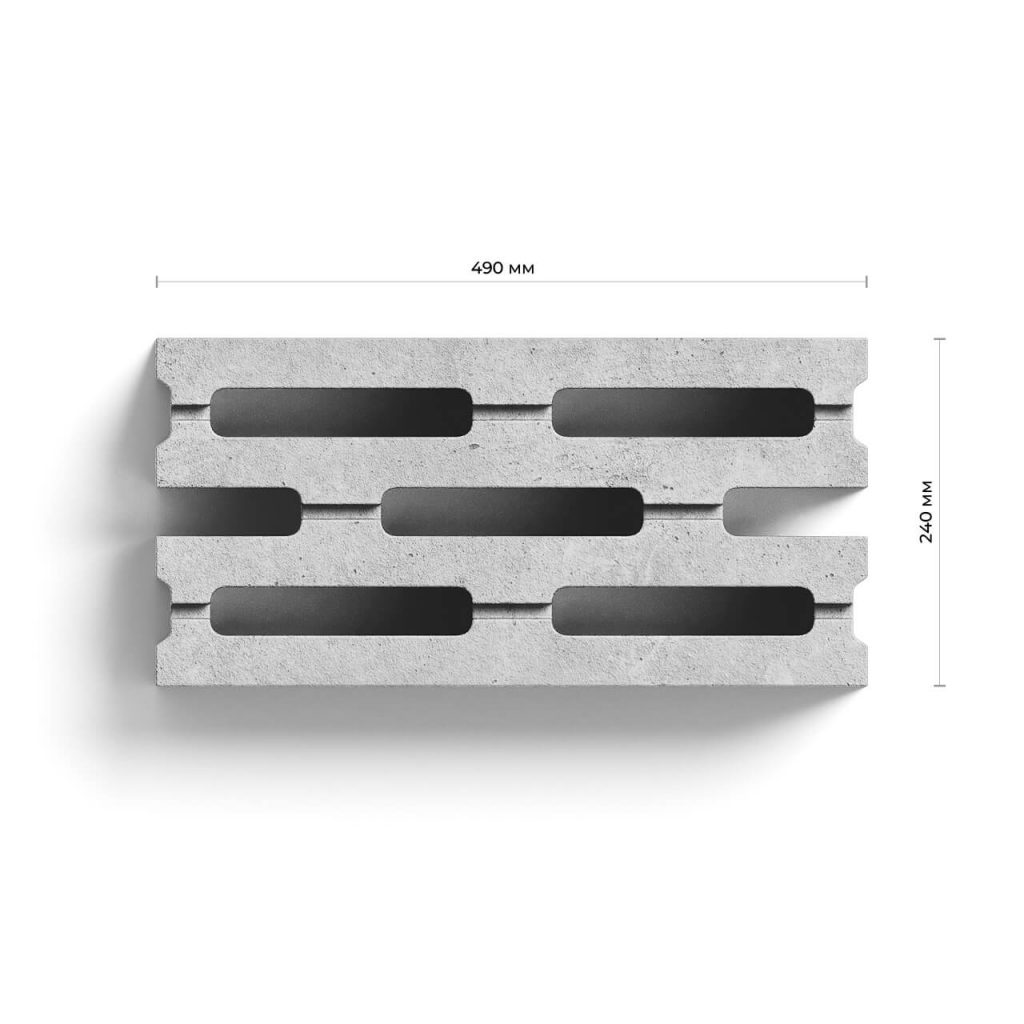 Блок з відсіву розміри