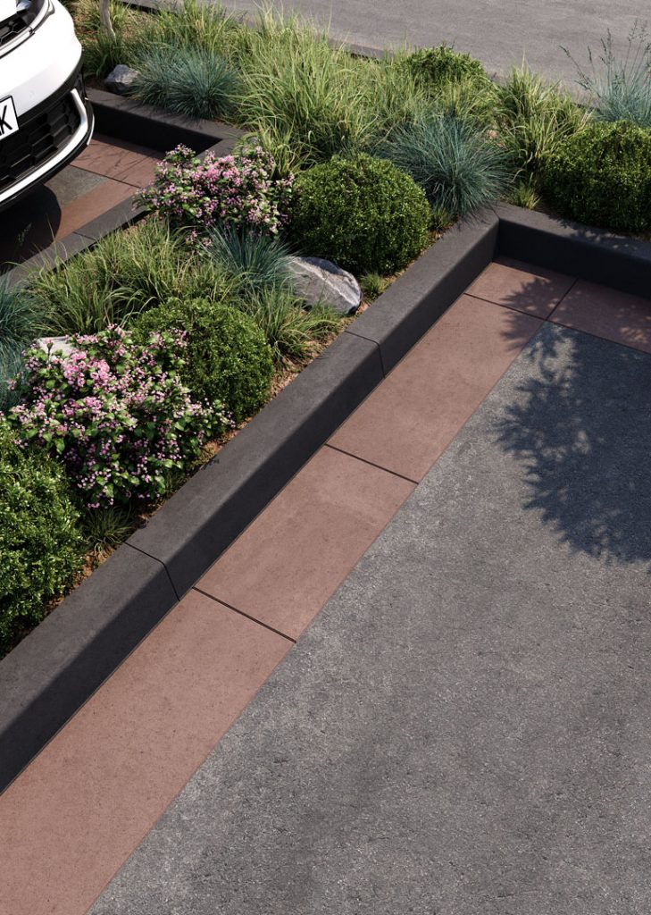 Бордюр садовий чорний