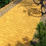 Бруківка цегла жовта