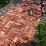 Тротуарна плитка цеглинка дизайн Антік