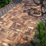 Тротуарна плитка цеглина дизайн Променада