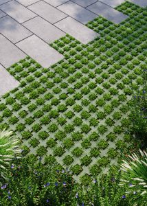 Газонна рештіка міні зелена