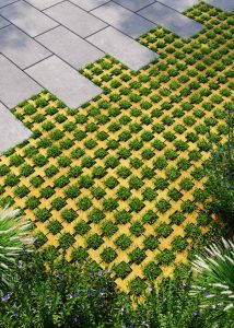 Бруківка рештіка міні жовта