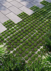 Бруківка рештіка міні дизайн Антрацит