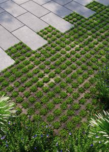 Бруківка рештіка міні дизайн Кобальт