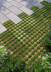 Бруківка рештіка міні дизайн Пісковий