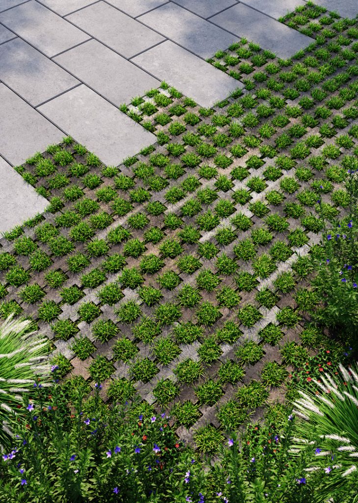 Бруківка рештіка міні дизайн шоколад