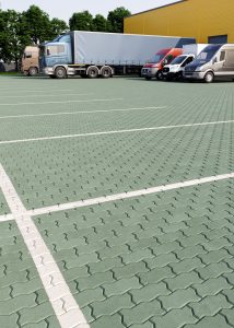 Тротуарна плитка Фалка зелена