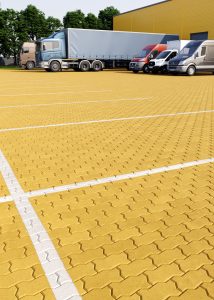 Тротуарна плитка Фалка жовта