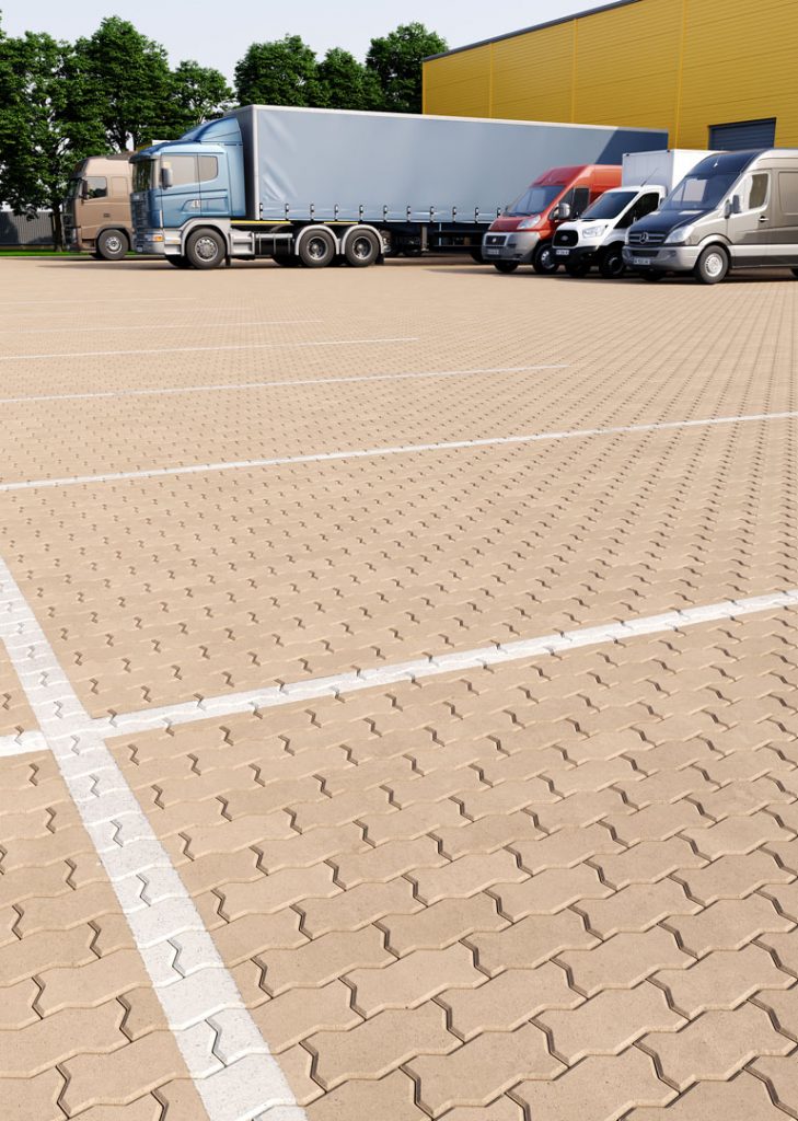 Тротуарна плитка Фалка бежева