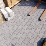 Бруківка Гантель сіра