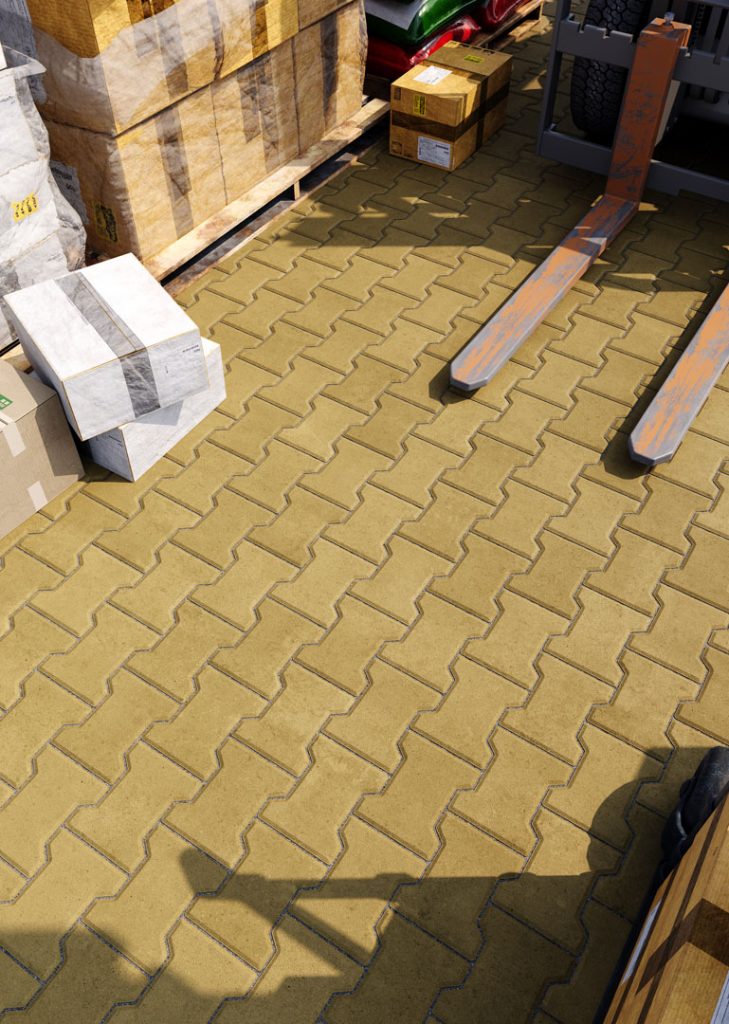 Бруківка Гантель гірчична