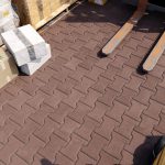 Бруківка Гантель коричнева