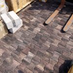 Бруківка Гантель дизайн Кобальт