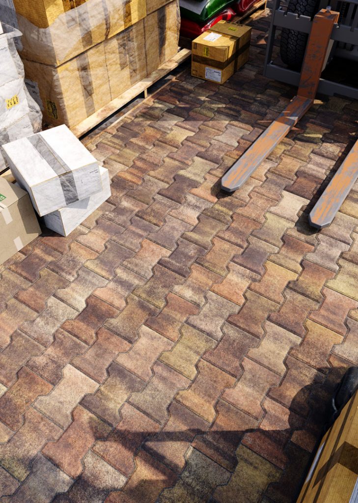 Бруківка Гантель дизайн Променада