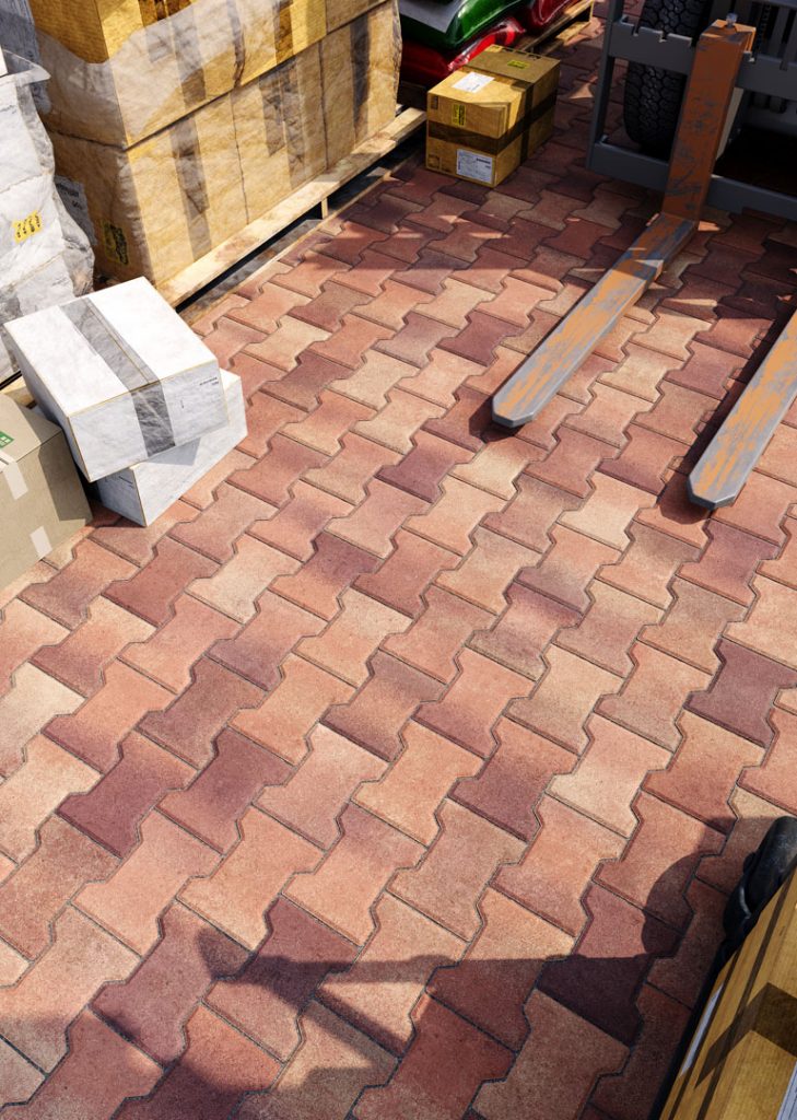 Бруківка Гантель дизайн Флоренція