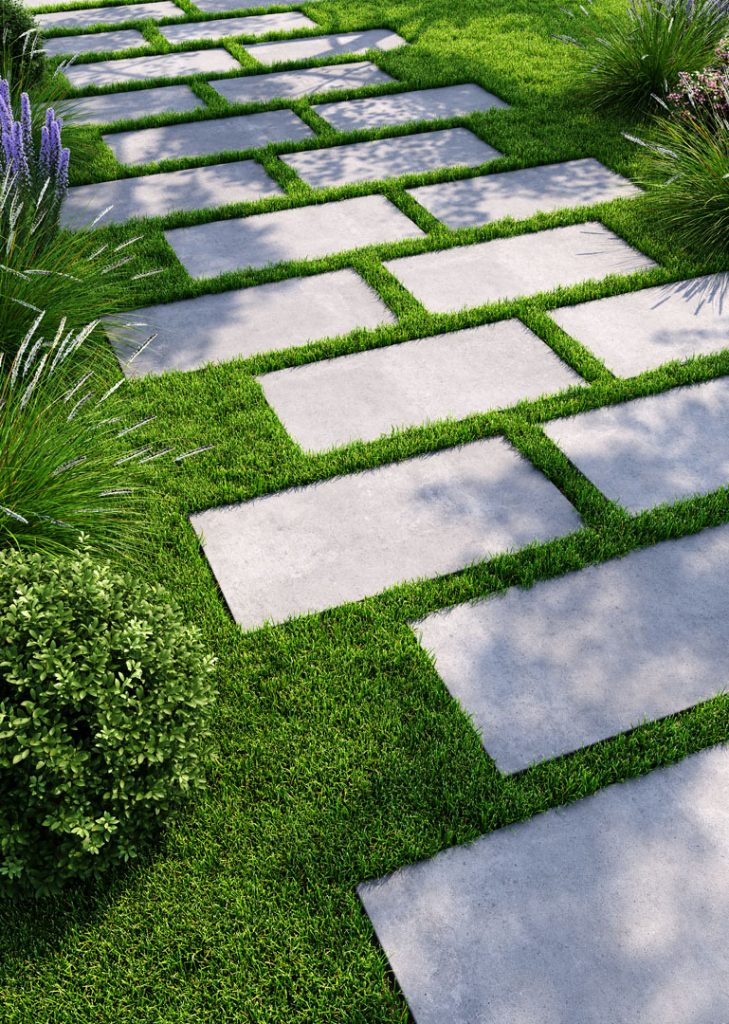 Газонна плитка сіра