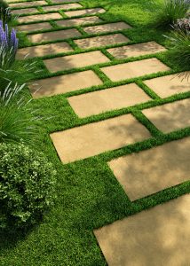 Газонна плитка жовта