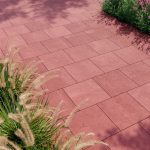 Бруківка Квадрат червона