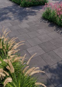 Бруківка Квадрат чорна