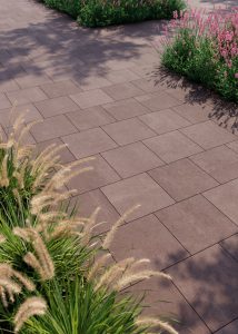 Бруківка Квадрат коричнева