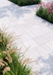 Бротуарна плитка: білий квадрат
