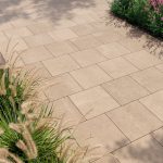 тротуарна плитка 35 на 35 см бежева