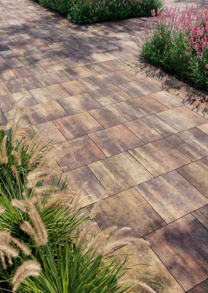 Тротуарна плитка дизайн Променада