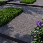 Львівська бруківка без фаски чорна