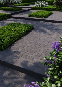 Львівська бруківка без фаски чорна