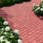 Бруківка Старе місто червона