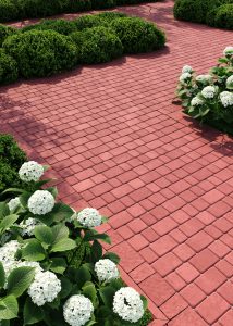 Бруківка Старе місто червона