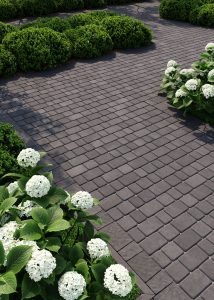 Бруківка Старе місто чорна