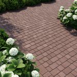 Бруківка Старе місто коричнева