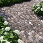 Бруківка Старе місто коричнева з сірим, дизайн "Шоколад"