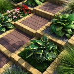 Палісад жовтий і бруківка