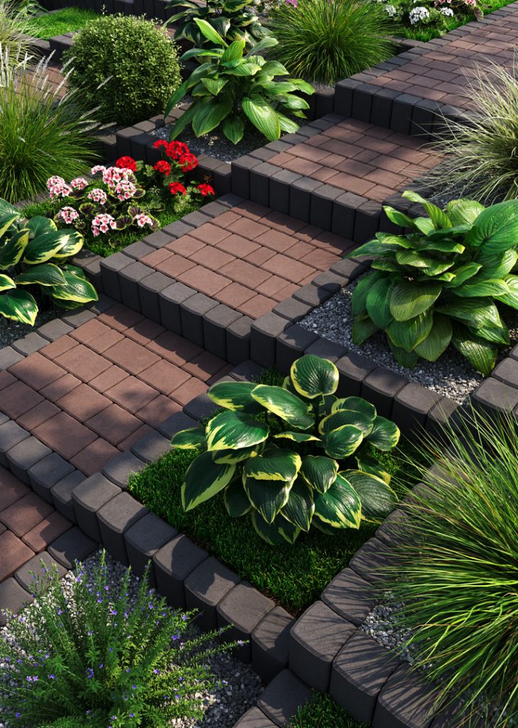 Ландшафтний дизайн саду, палісад