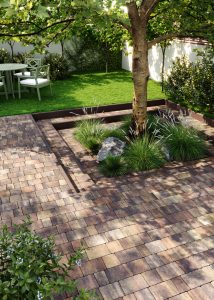 Бруківка Римський камінь дизайн променада