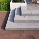 Сходинка бетонна сіра