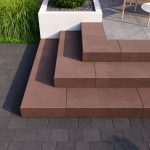 Сходинки бетонні коричневі