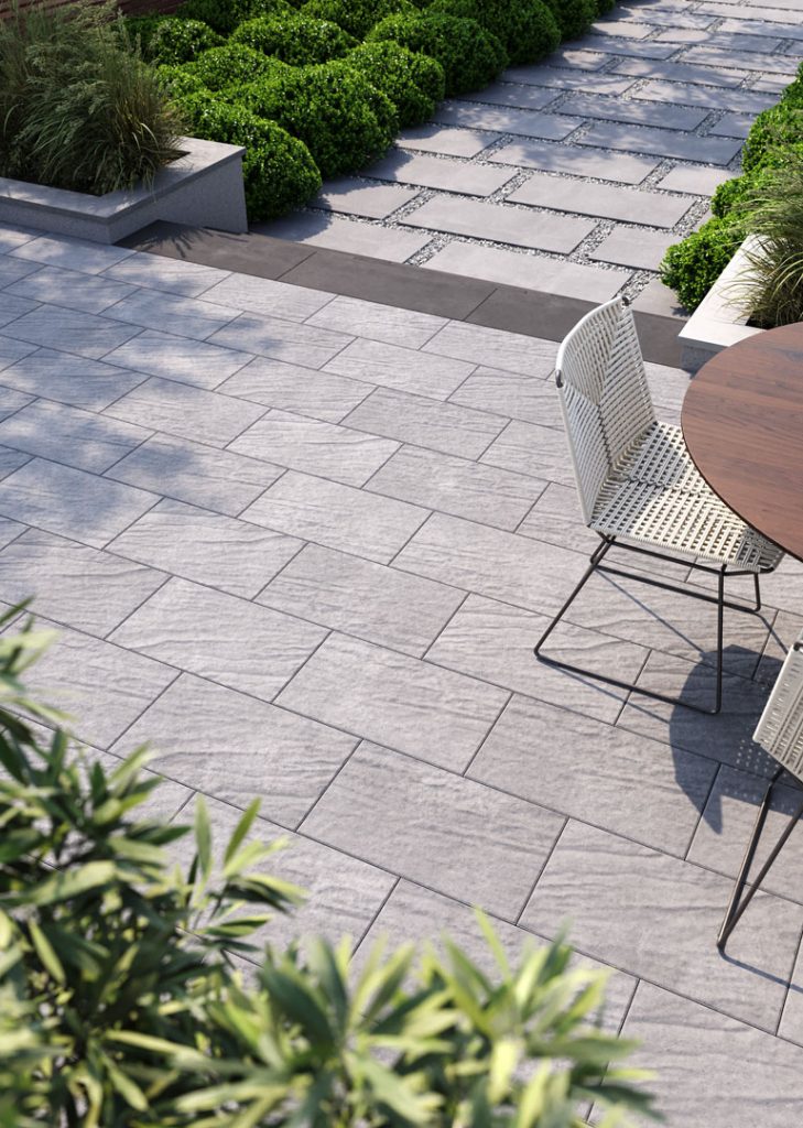 Терасна плитка сіра