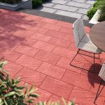 Терасна плитка червона