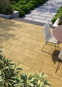 Терасна плитка гірчична