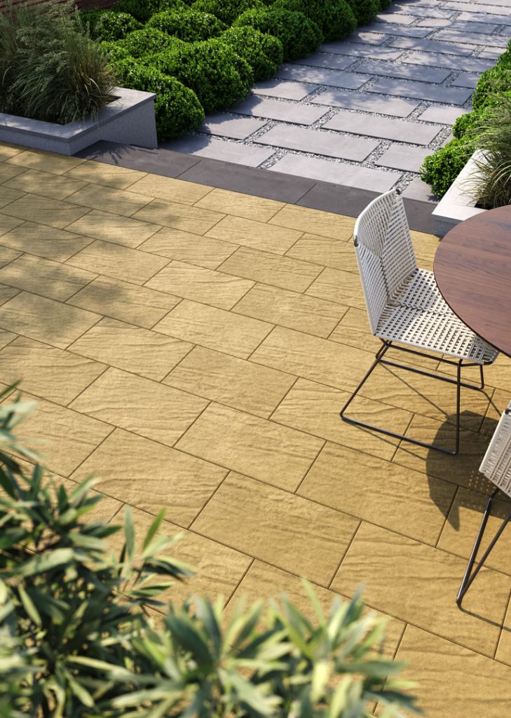 Терасна плитка гірчична