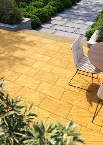 Терасна плитка жовта