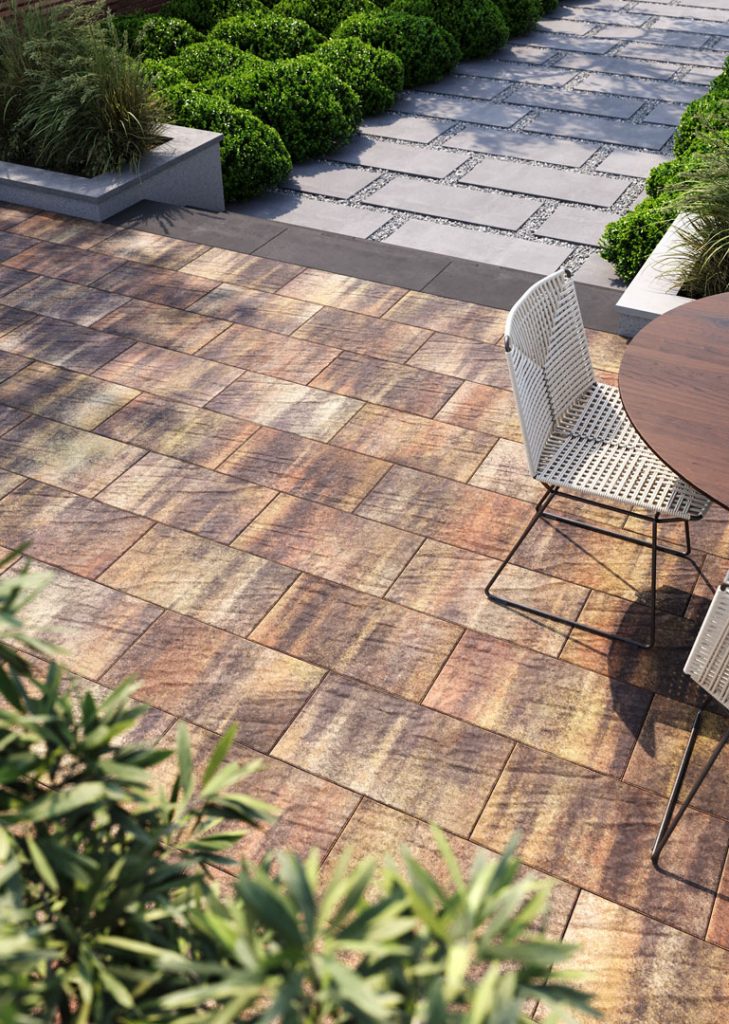 Терасна плитка дизайн Променада