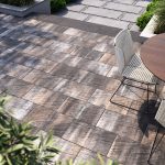 Терасна плитка дизайн Шоколад