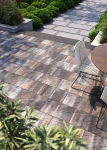 Терасна плитка дизайн Шоколад