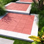Плитка на терасу червона