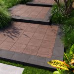 Плитка на терасу коричнева